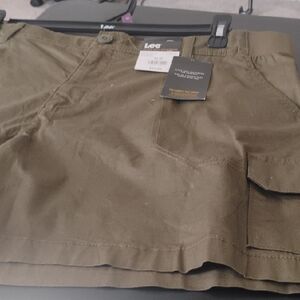 Lee Women's Khaki Cargo Shorts